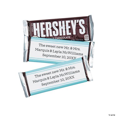personalized simple candy bar labels oriental trading
