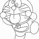 Fazendo Careta Doraemon sketch template