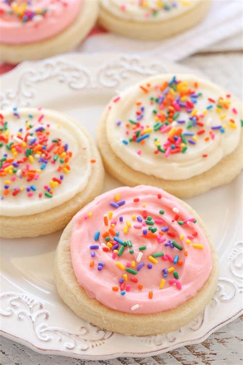 soft frosted sugar cookies recipe   bake
