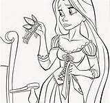 Rapunzel Coloring Tower Pages Princess Getcolorings Printable Tangled Getdrawings sketch template