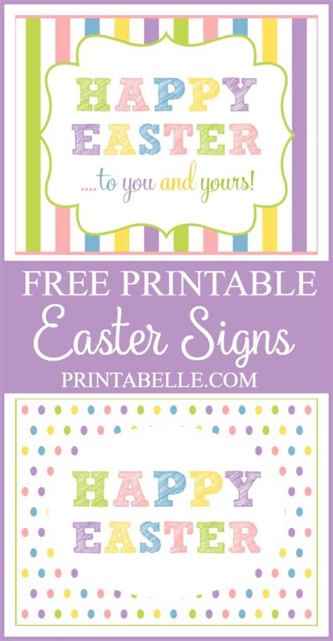easter signs printables easter signs party printables  easter
