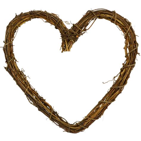 grapevine heart wreath kg craftoutletcom