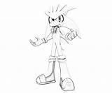 Sonic Silver Hedgehog Generations Coloring Pages Power Another sketch template
