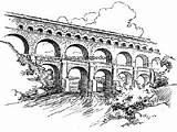 Roman Aqueducts Sketch Aqueduct Powerpoint Sketches Paintingvalley Nihilo Ex Culture Arts sketch template