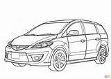 Mazda Coloring Minivan Pages Drawing Premacy Miata Rx Getdrawings Printable Color Honda Skip Main Getcolorings 2009 Sketch Supercoloring Template Primacy sketch template