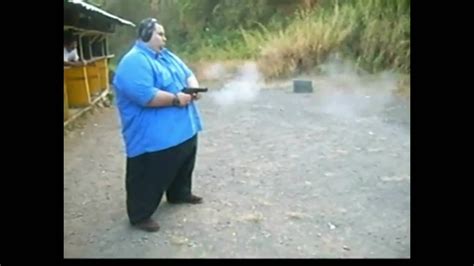 fat guy with a gun spy cam porno