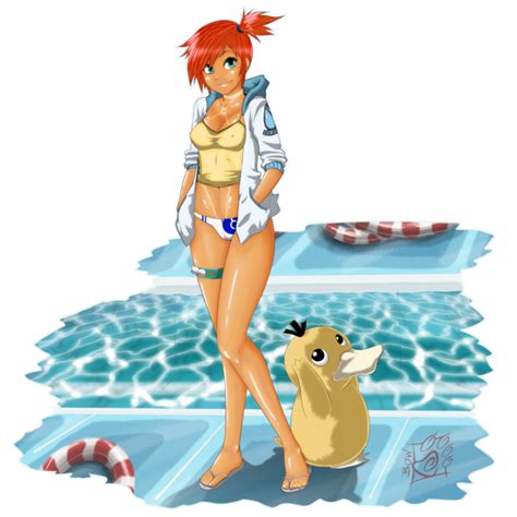 swimsuit misty and psyduck pokemon misty hentai pictures pictures sorted by rating luscious