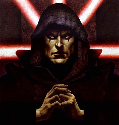 Darth Bane In Hooded Robe Star Wars Sith Characters