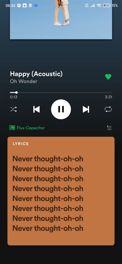 spotify finally starts showing proper complete song lyrics synced   update  ui