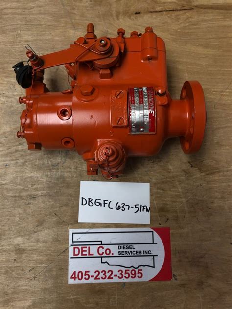 stanadyne roosa master remanufactured fuel injection pump dbgfc fw delco diesel