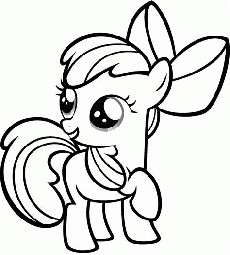 baby   pony coloring pages coloring home