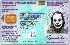 sweden id   editable psd templates