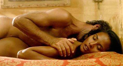 Laura Gemser Naked Bush And Tits In Sex Scene From