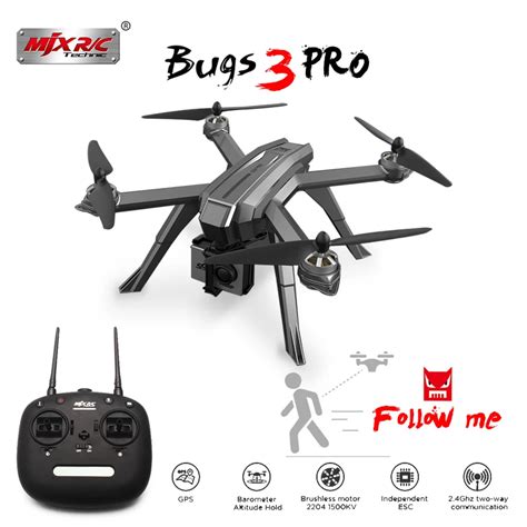 newest mjx bugs  pro drone   wifi fpv camera rc helicopter gps follow  mode