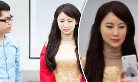 Meet Jia Jia Spookily Human Robot That Calls Men Lord Made In China