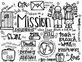 Missionary sketch template