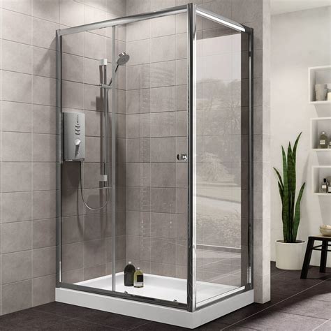 plumbsure rectangular shower enclosure wmm dmm departments