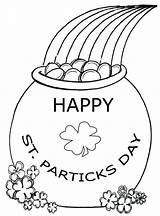 Coloring St Patrick Pages Religious Getcolorings sketch template