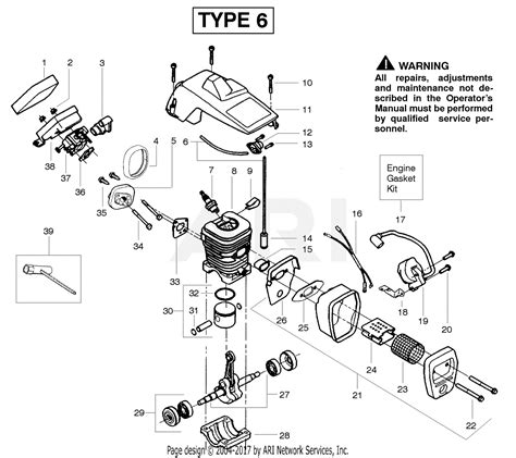 poulan  pr gas chain  parts diagram  engine type