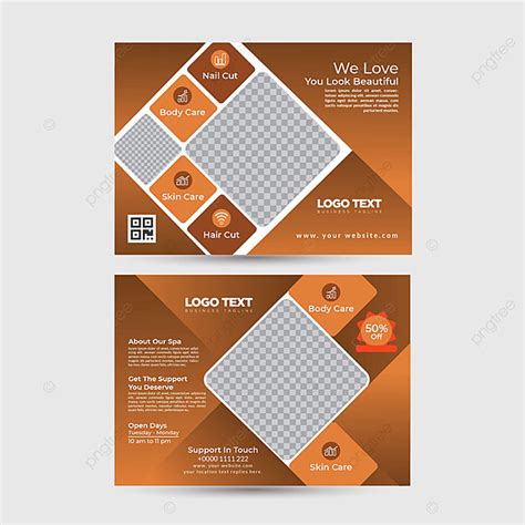 spa flyer template template   pngtree