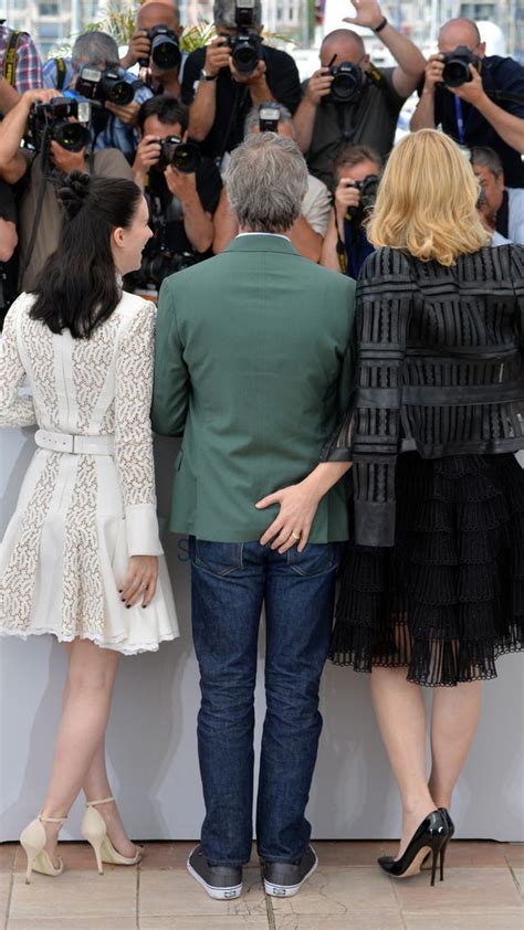 Tight Squeeze Cate Blanchett And Rooney Maras Surprising Director Butt Grab