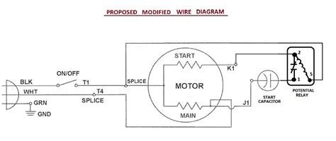electric motor capacitor wiring diagram sample wiring diagram sample
