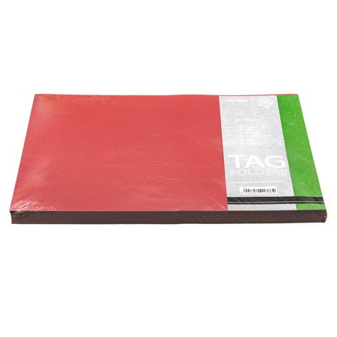 tag board folders red formax