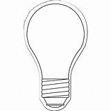 Bulb Light Coloring Printable Pages Freecoloringpages sketch template