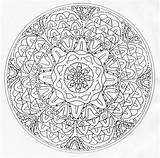 Mandala Coloring Choose Board sketch template