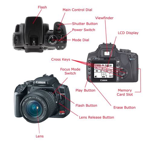 slr camera parts diagram digital photography lessons cannon camera photography camera