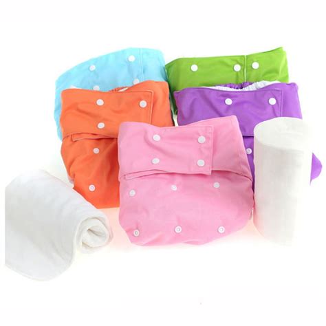 5 sets pul waterproof washable reusable cloth diaper cover incontinence