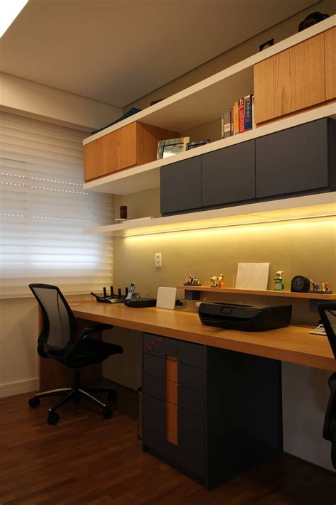 home office escritorios modernos por homify moderno madeira efeito de
