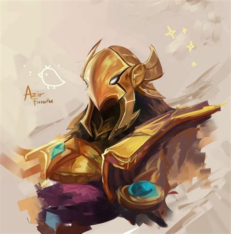 azir  fiveonthe  deviantart lol league  legends champions league  legends league