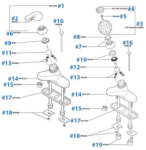 delta kitchen faucet parts diagram wow blog