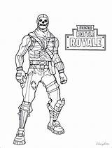 Fortnite Coloring Pages Trooper Skins Printable Battle Print Royale Colouring Skull Cool Sheets Kids Drawing Ice King Raven Ghoul Drift sketch template