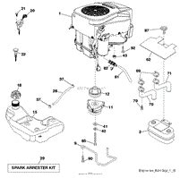 husqvarna ythk    parts diagrams