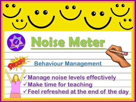 noise meter display noise  meter classroom noise monitor behaviour monitor teaching resources