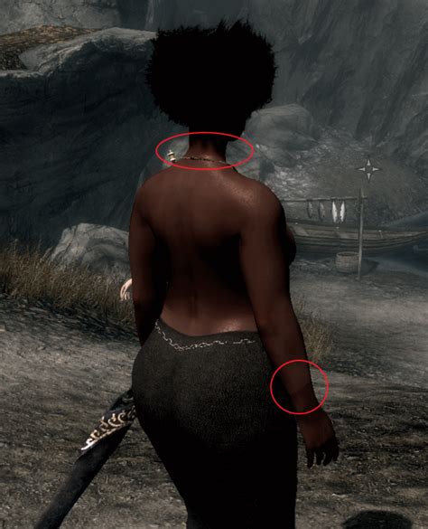 Solved Skin Looks Wet How To Remove This Effect Skyrim Technical