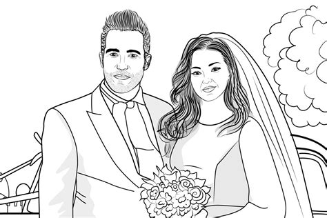 custom wedding coloring book personalized wedding coloring etsy