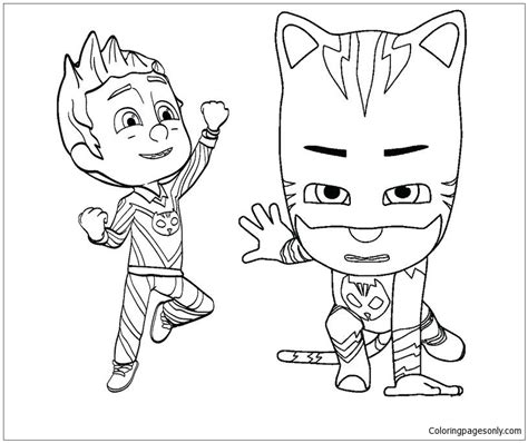 anime cat boy coloring pages anime cat coloring pages  getcolorings