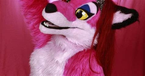 pink fox fursuit   costume action pinterest pink fox fursuit  furry art