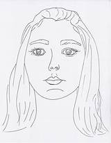 Portrait Drawing Line Simple Self Contour Drawings Easy Sketch Getdrawings Artistic Paintingvalley Wordpress sketch template