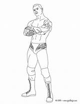 Orton Randy Wrestling Wrestler Luchador Roman Reigns Hellokids Grandes Figuras Línea Lucha sketch template