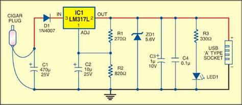 double socket  usb wiring diagram  dual usb port wiring diagram wiring diagram