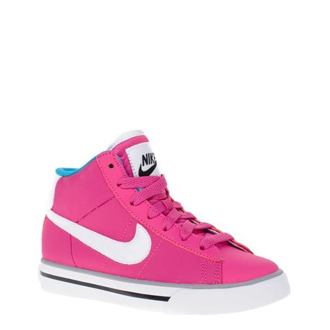 nike meisjes sneakers roze nelson schoenen