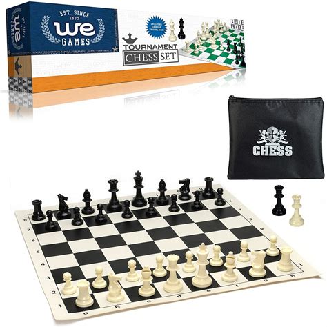 games tournament chess set heavy weighted chess pieces  roll