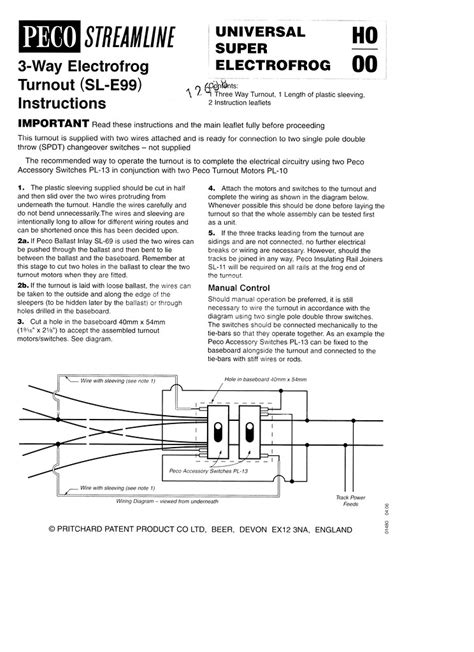 peco point motor wiring diagram platelayer railways vias peco point motors juguetes