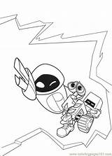 Coloring Wall Pages Walle Color Book Printable Coloriage Cartoons sketch template