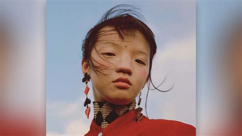 vogue model s singular look kicks up another chinese beauty debate