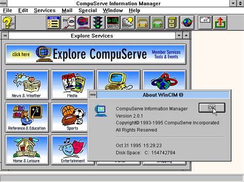 winworld compuserve information manager  win